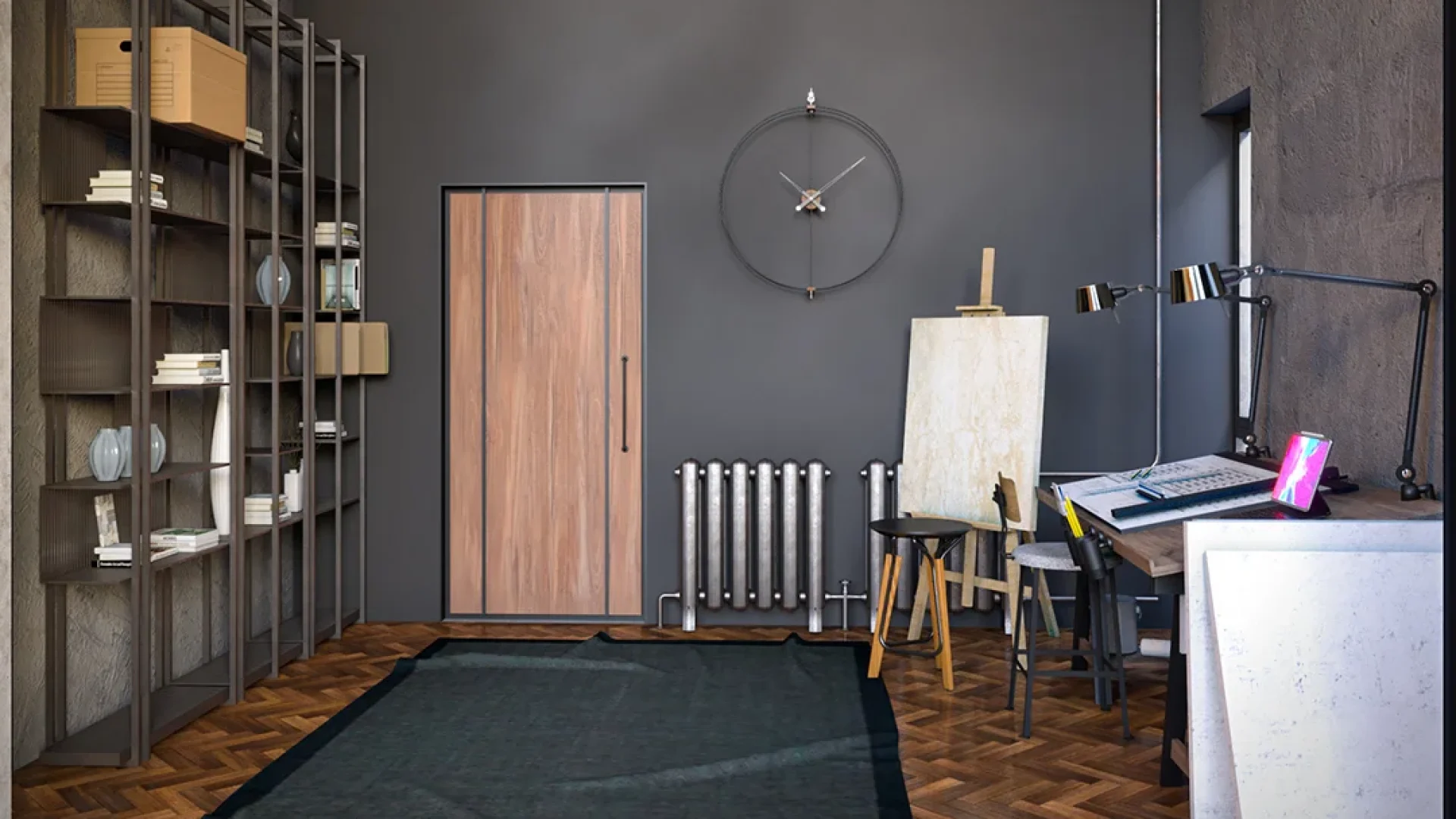 Project Bedroom Industrial Style