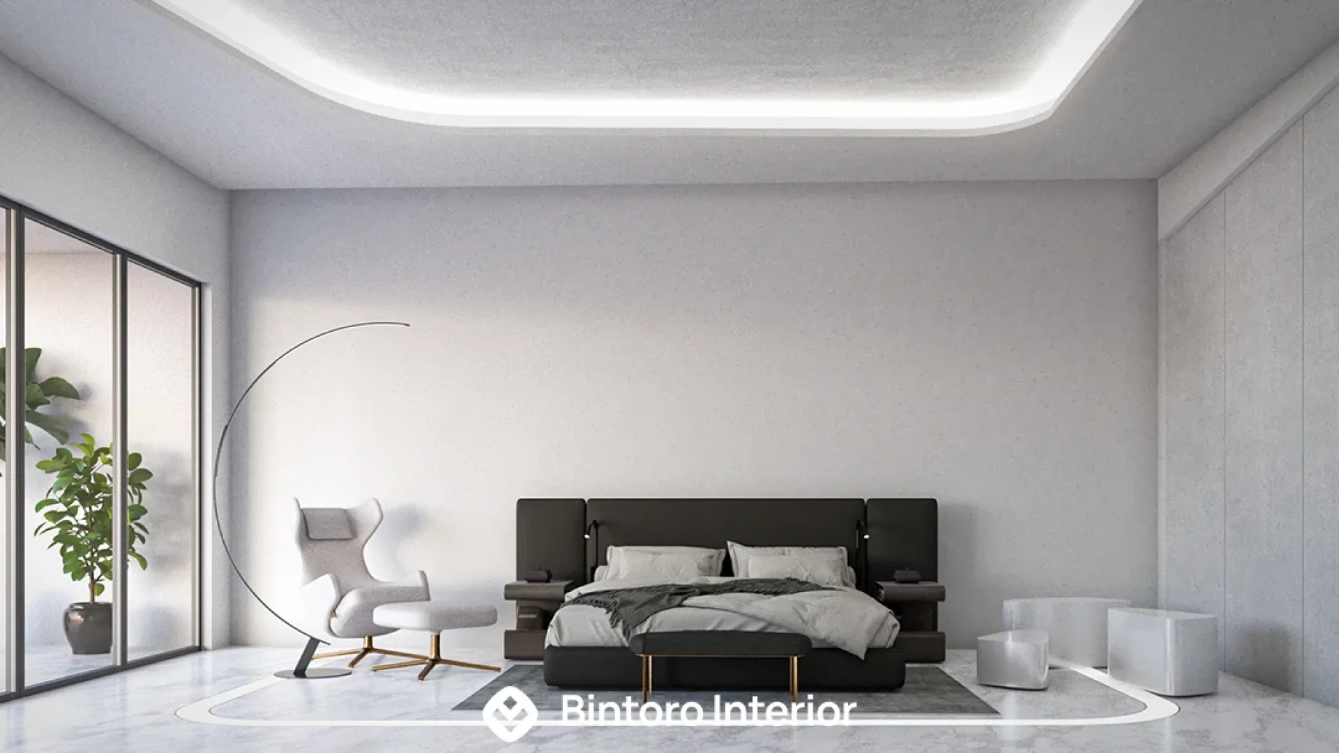 Project Guest Room Futuristic Style