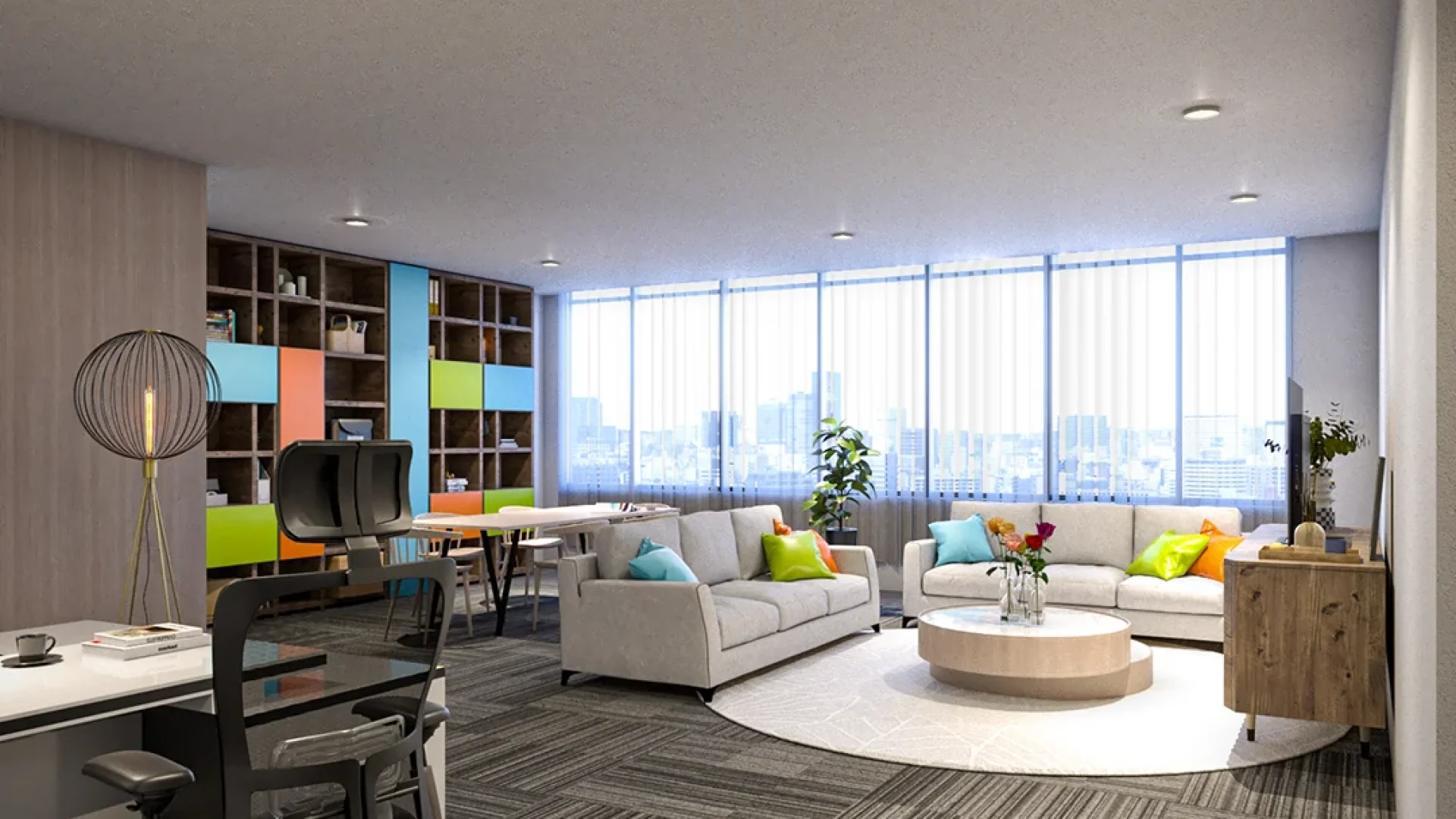 Project Interior Kantor Kontemporer