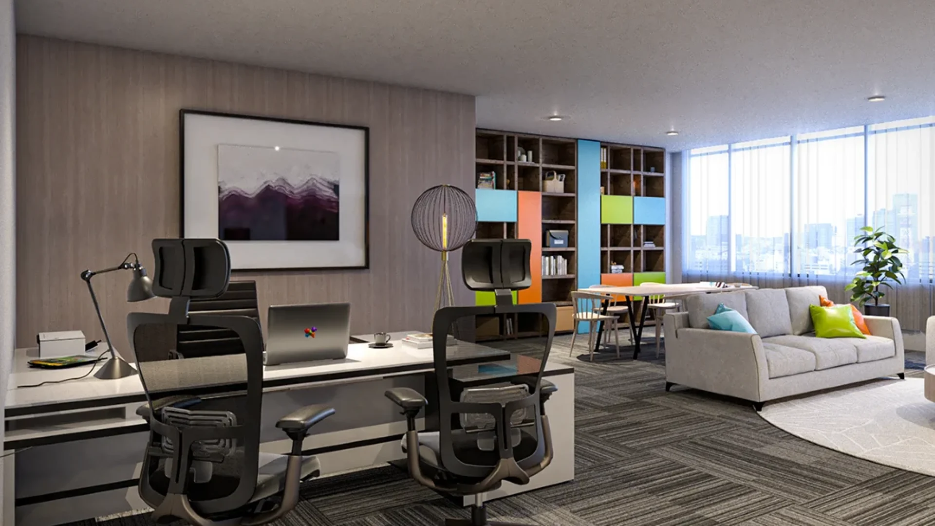 Project Interior Kantor Kontemporer