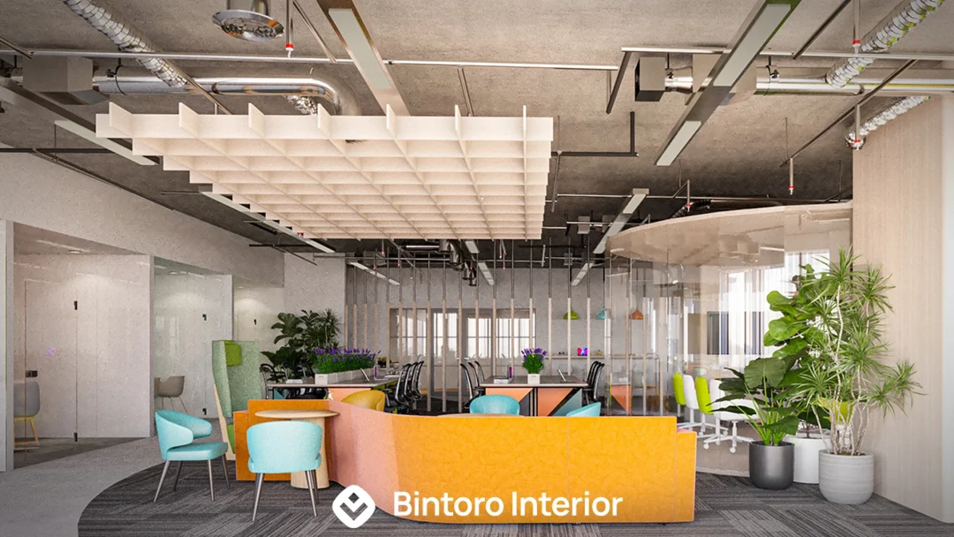 Project Interior Kantor Kontemporer