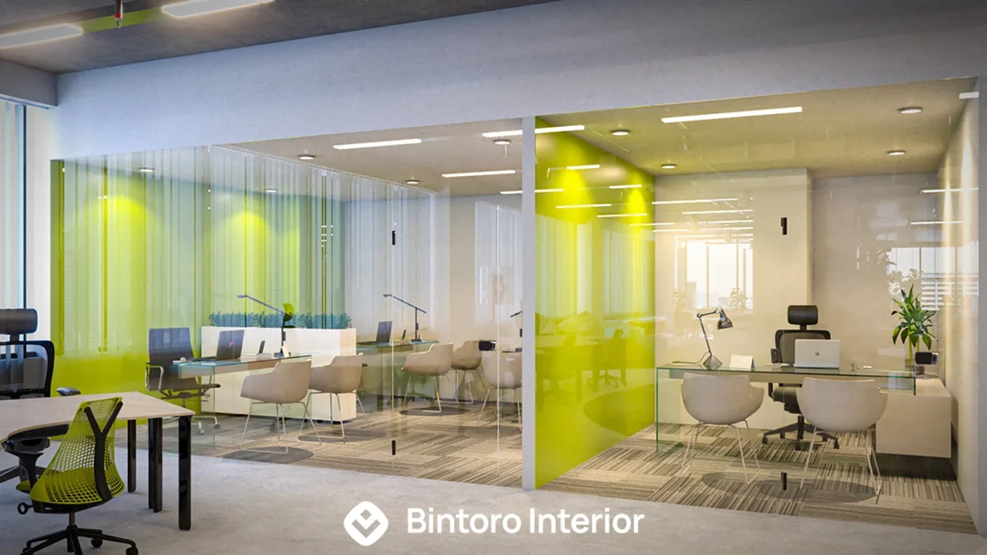 Project Interior Kantor Kontemporer