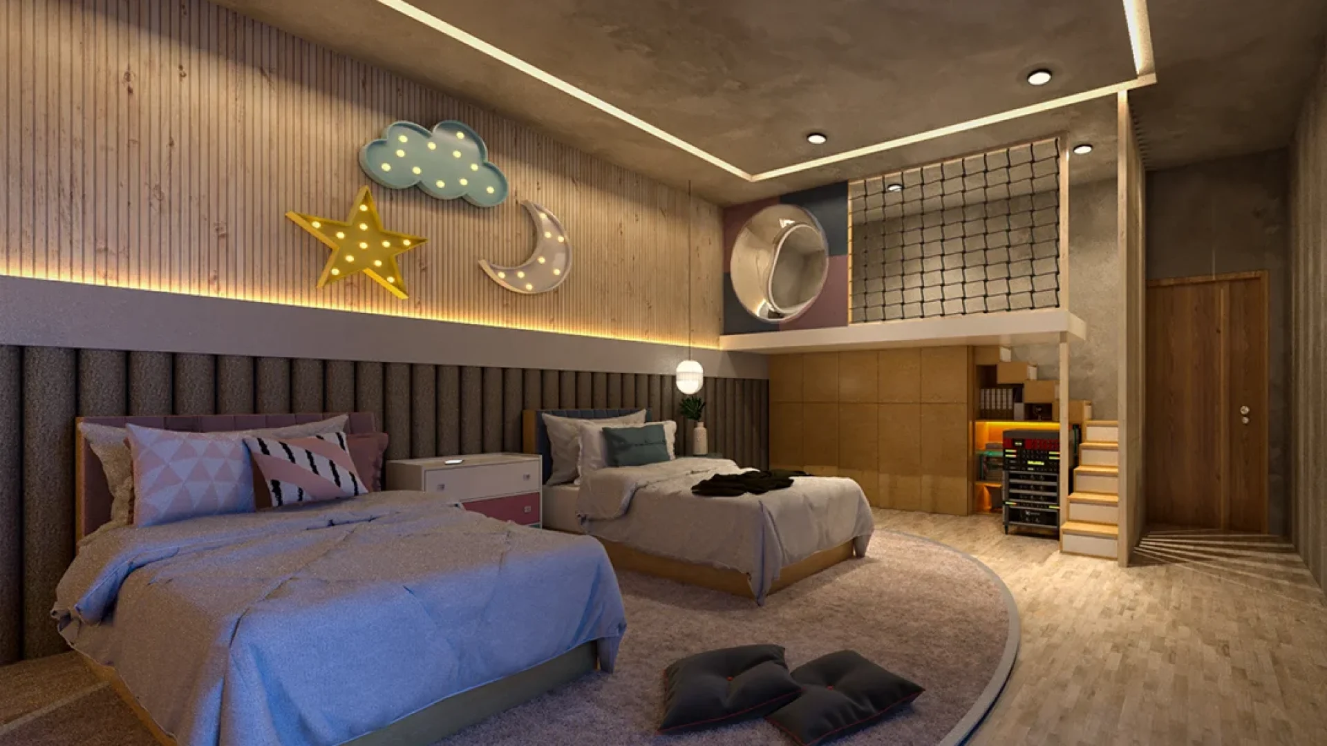 Project Kids Bedroom Contemporary Style