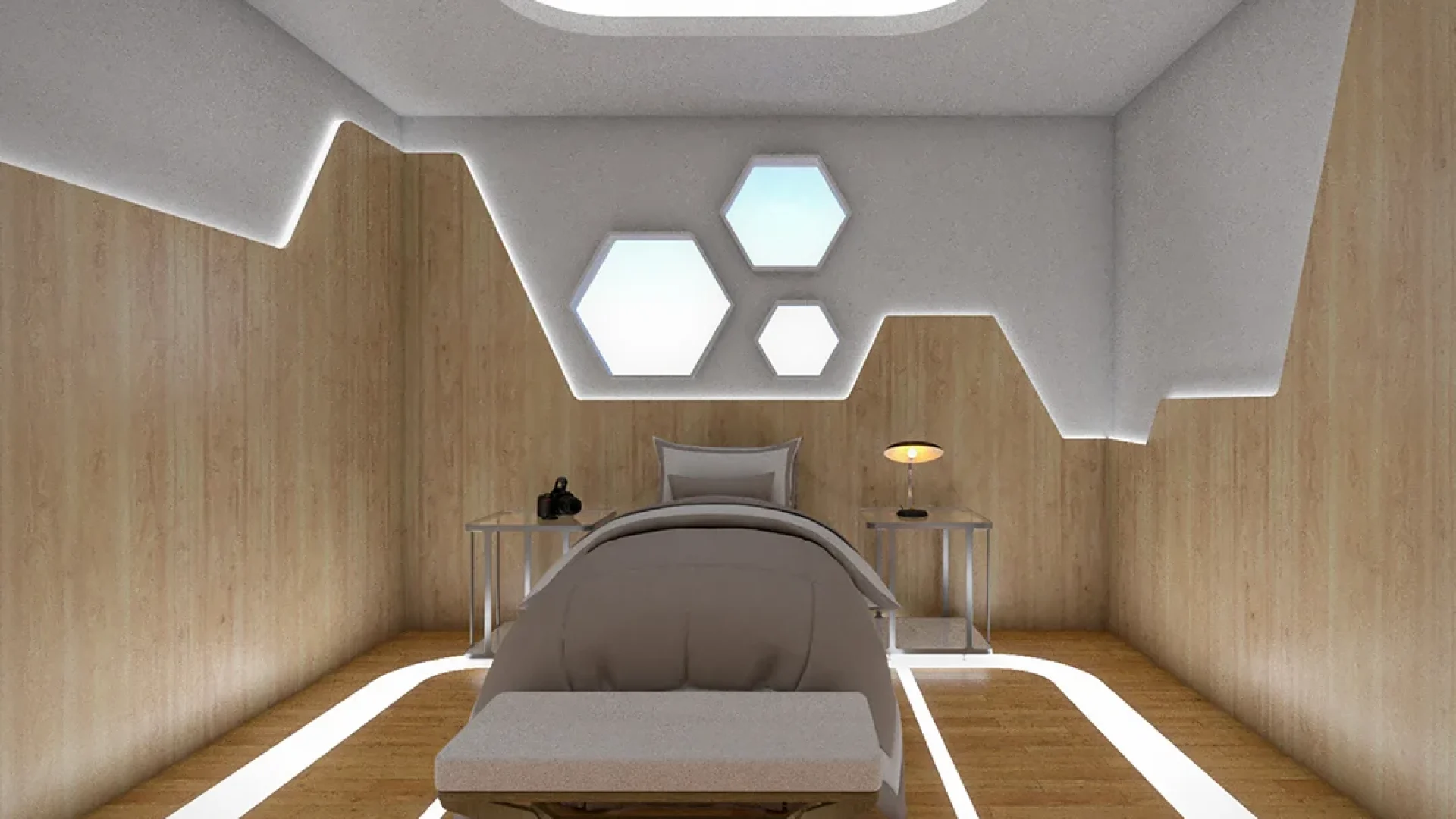 Project Kids Bedroom Futuristic Style