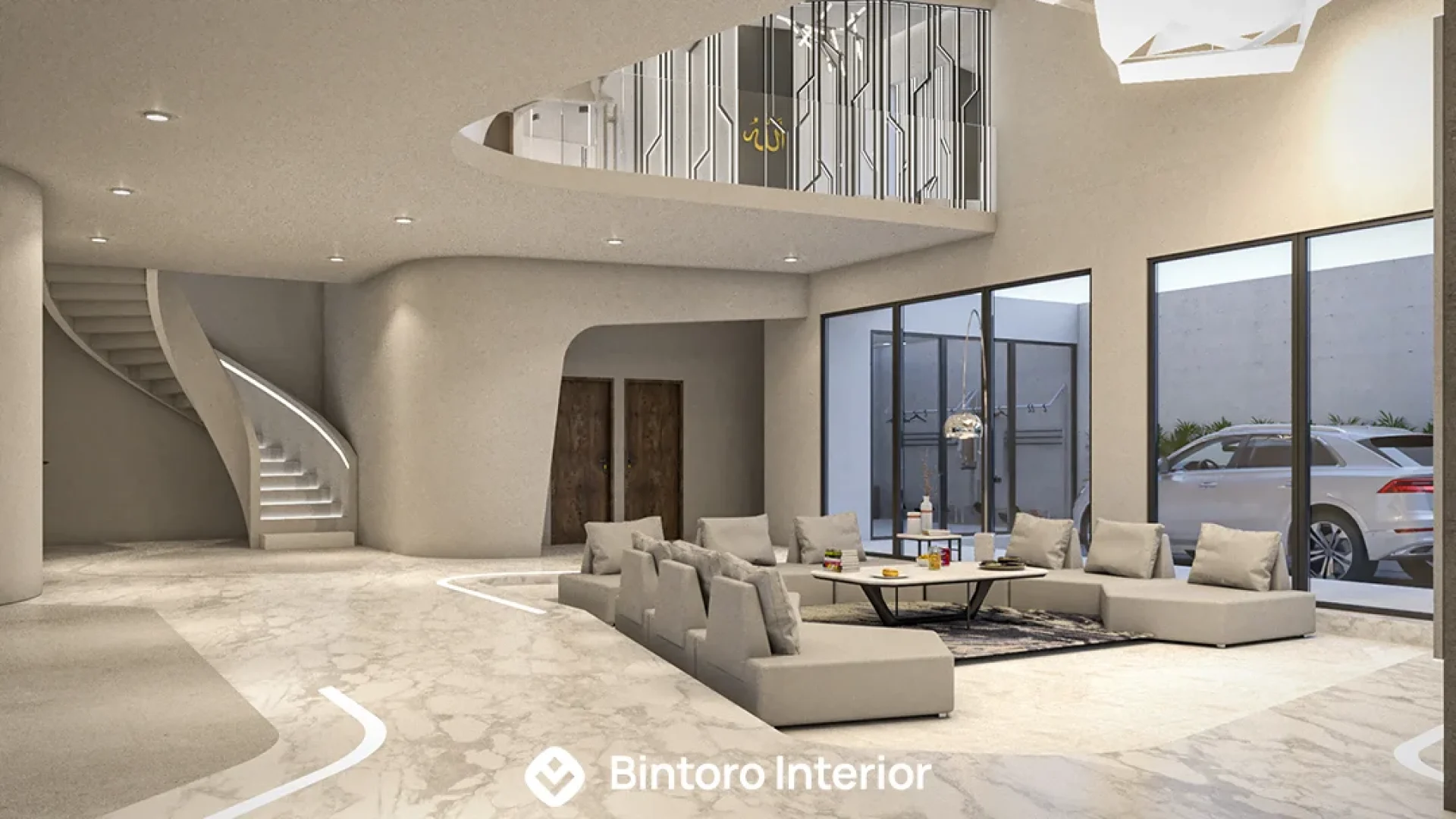 Project Living Room Futuristic Style