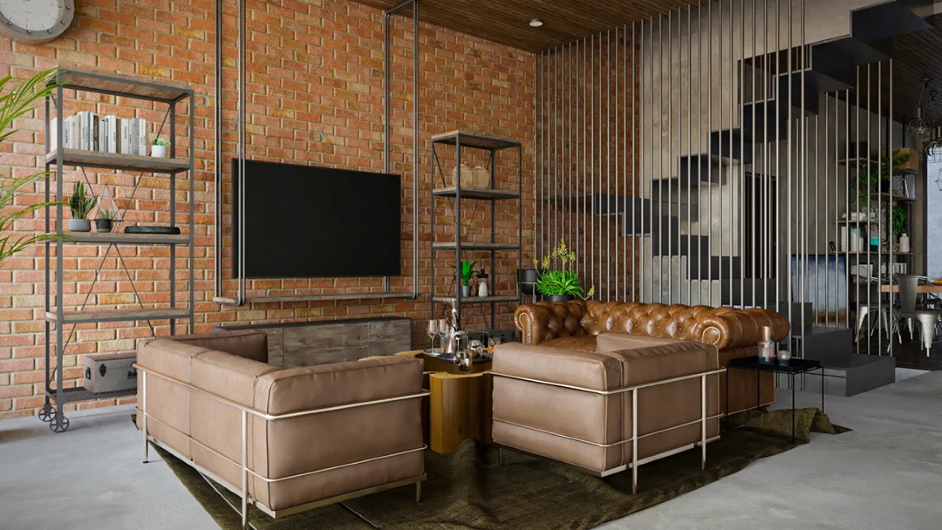 Project Living Room Industrial Style