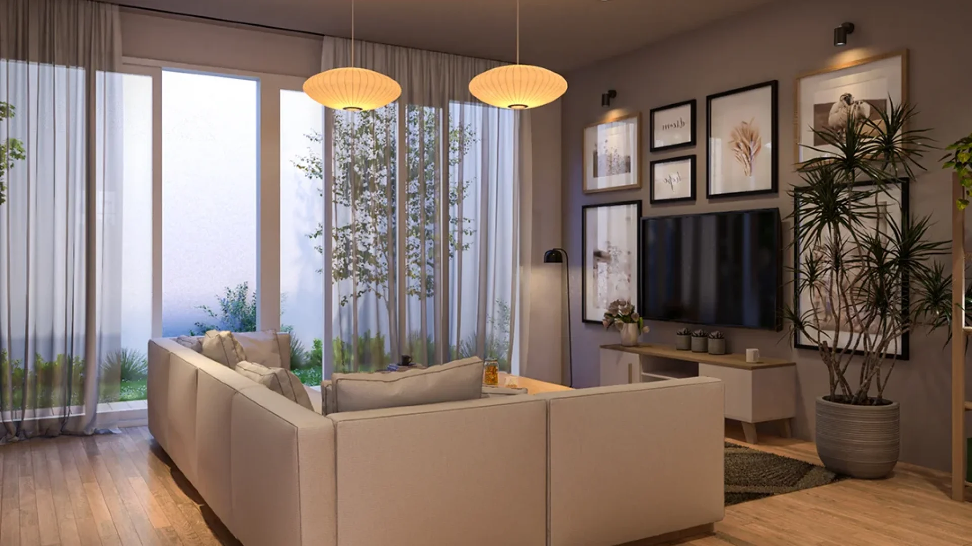 Project Living Room Japandi Style