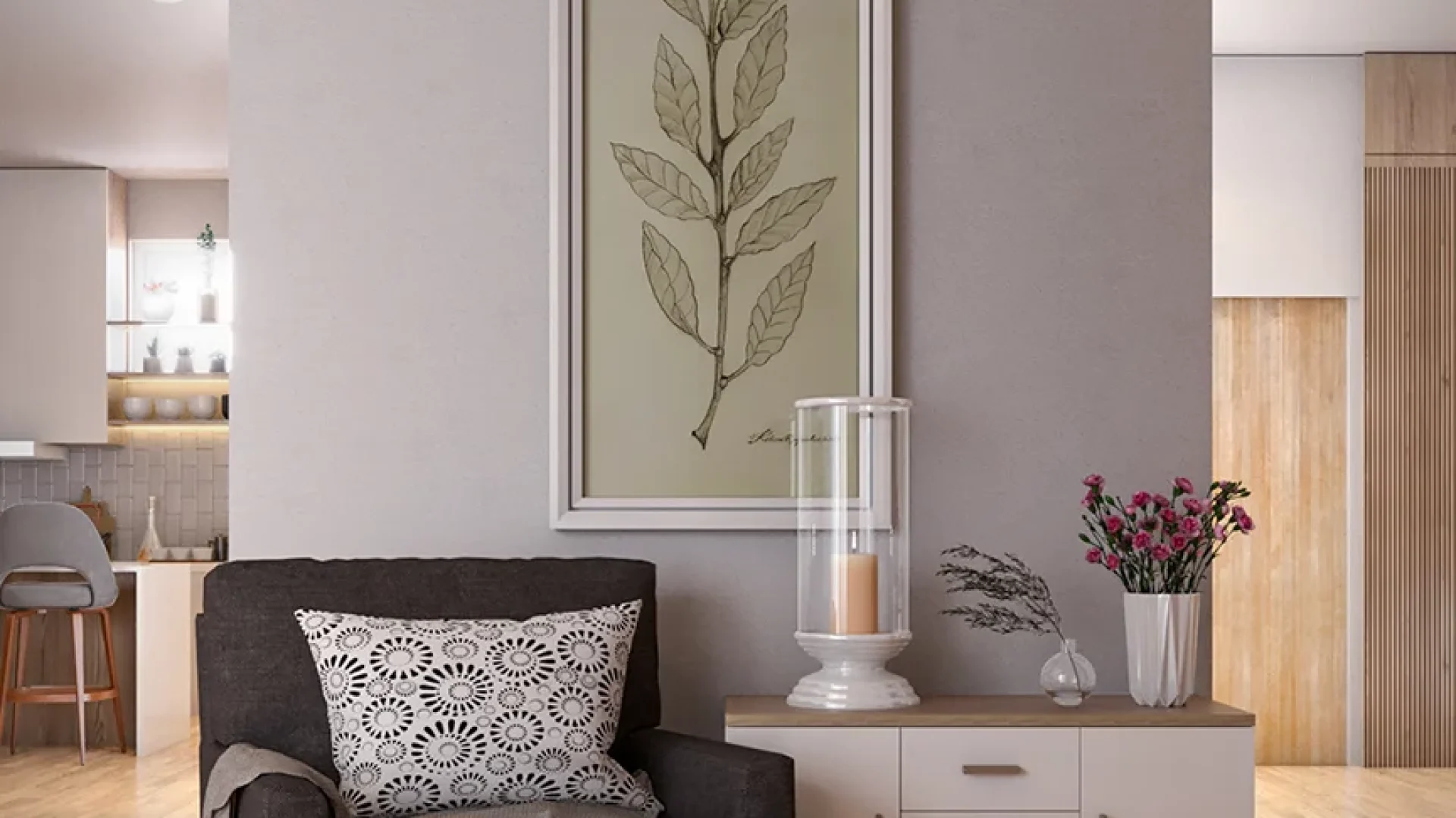 Project Living Room Japandi Style